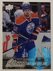 2015-16 Upper Deck Young Guns #237 Anton Slepyshev YG RC Edmonton Oilers